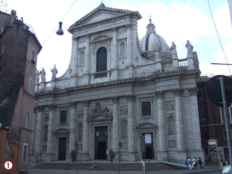  La chiesa di San Giovanni dei Fiorentini