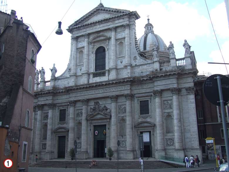 La chiesa di San Giovanni dei Fiorentini