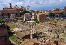 Foro romano vista panoramica