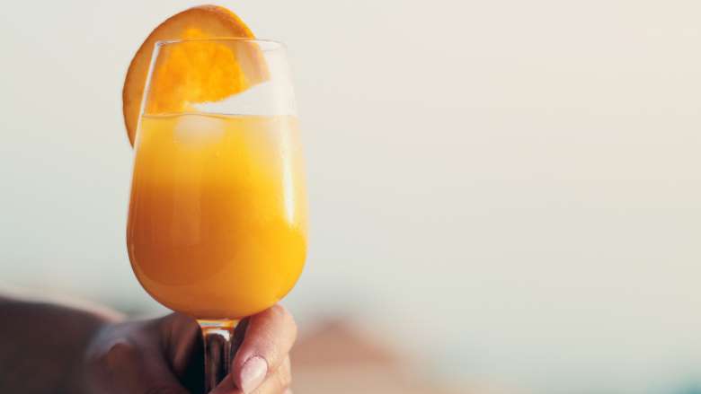 succo di arancia