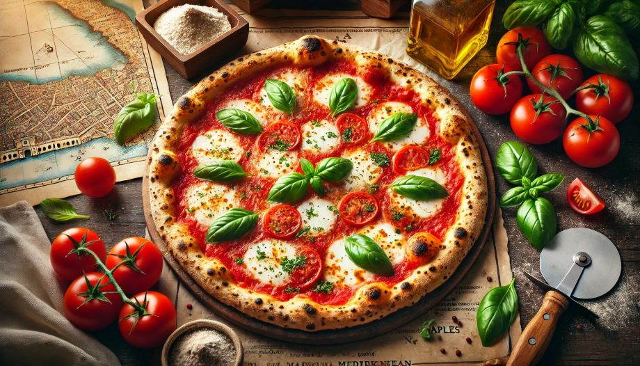 Una pizza Margherita