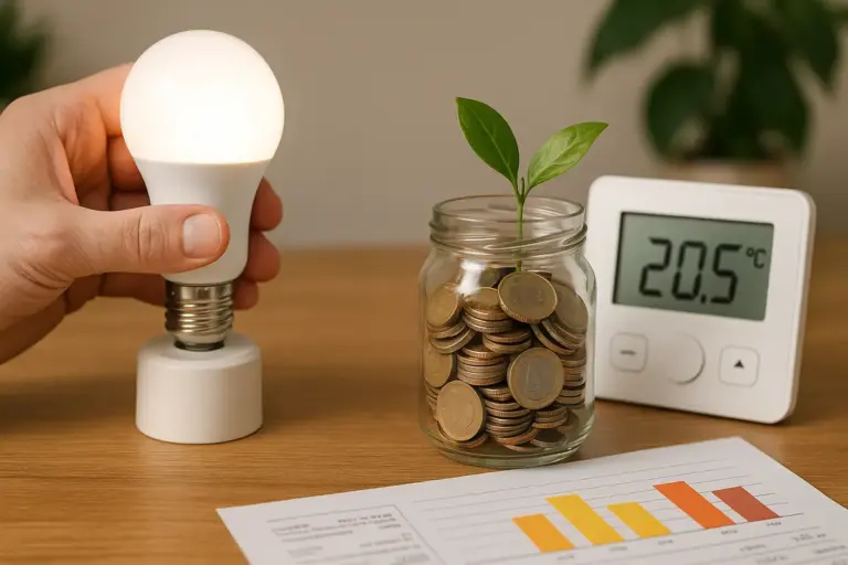Risparmio energetico domestico: piccoli cambiamenti che si trasformano in grandi bollette più leggere