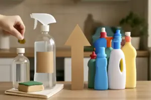 Tecniche per risparmiare sulla spesa dei prodotti per la casa: prodotti multiuso che sostituiscono decine di flaconi