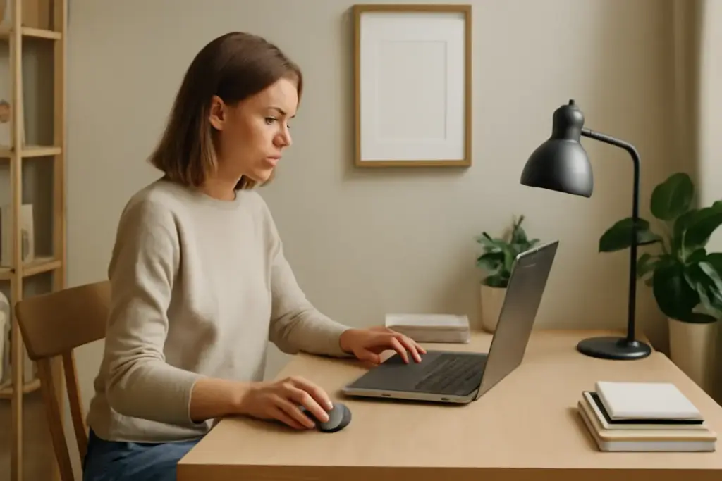Come organizzare uno spazio per lavorare da casa senza stress? Principi di ordine che aiutano la concentrazione