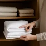 Come sistemare le lenzuola nell’armadio senza che si sgualciscano? Un trucco facile da apprendere