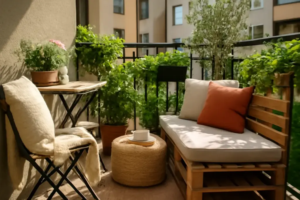 Come valorizzare il balcone anche se è piccolo? Idee d’arredo pratiche che danno un nuovo look