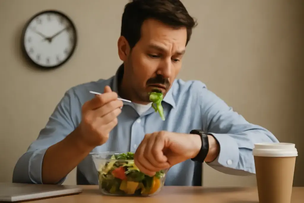 Alimentazione equilibrata e tempo limitato: soluzioni pratiche per chi ha sempre fretta