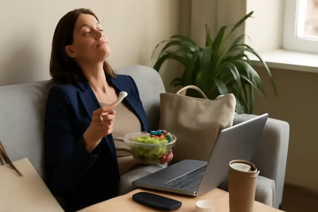 Come rendere la pausa pranzo più rigenerante? Soluzioni pratiche facili e veloci